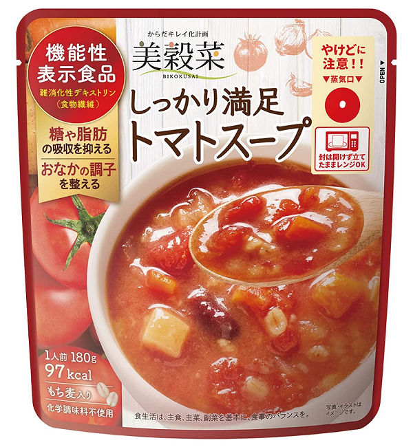 美穀菜しっかり満足トマトスープ