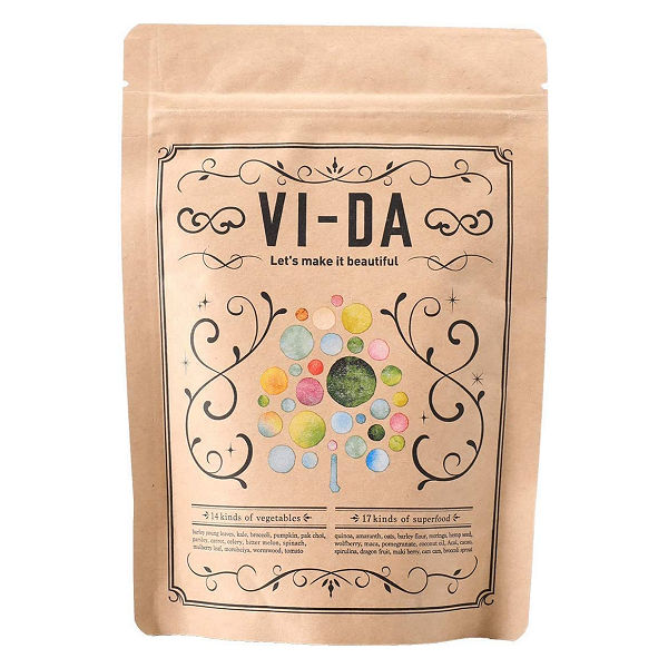 VI-DA ヴィーダ 栄養機能食品 野菜 スーパーフード ソイプロテイン チアシード グルコマンナン 乳酸菌